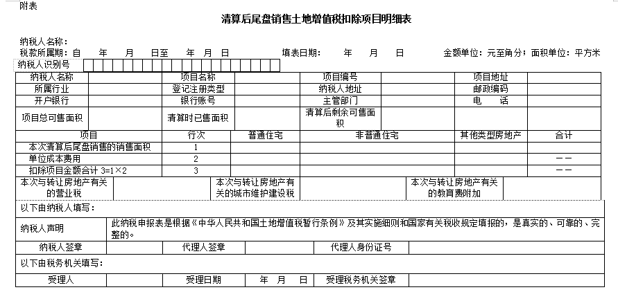 房地产会计收好！2022全自动土地增值税清算系统，自动计算申报表 第17张