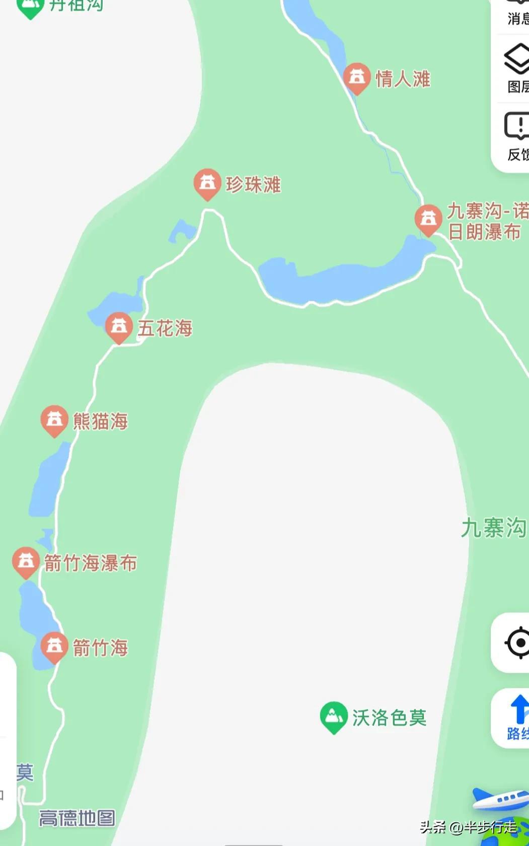 九寨沟旅游攻略（附：九寨沟景点游玩路线图） 第17张