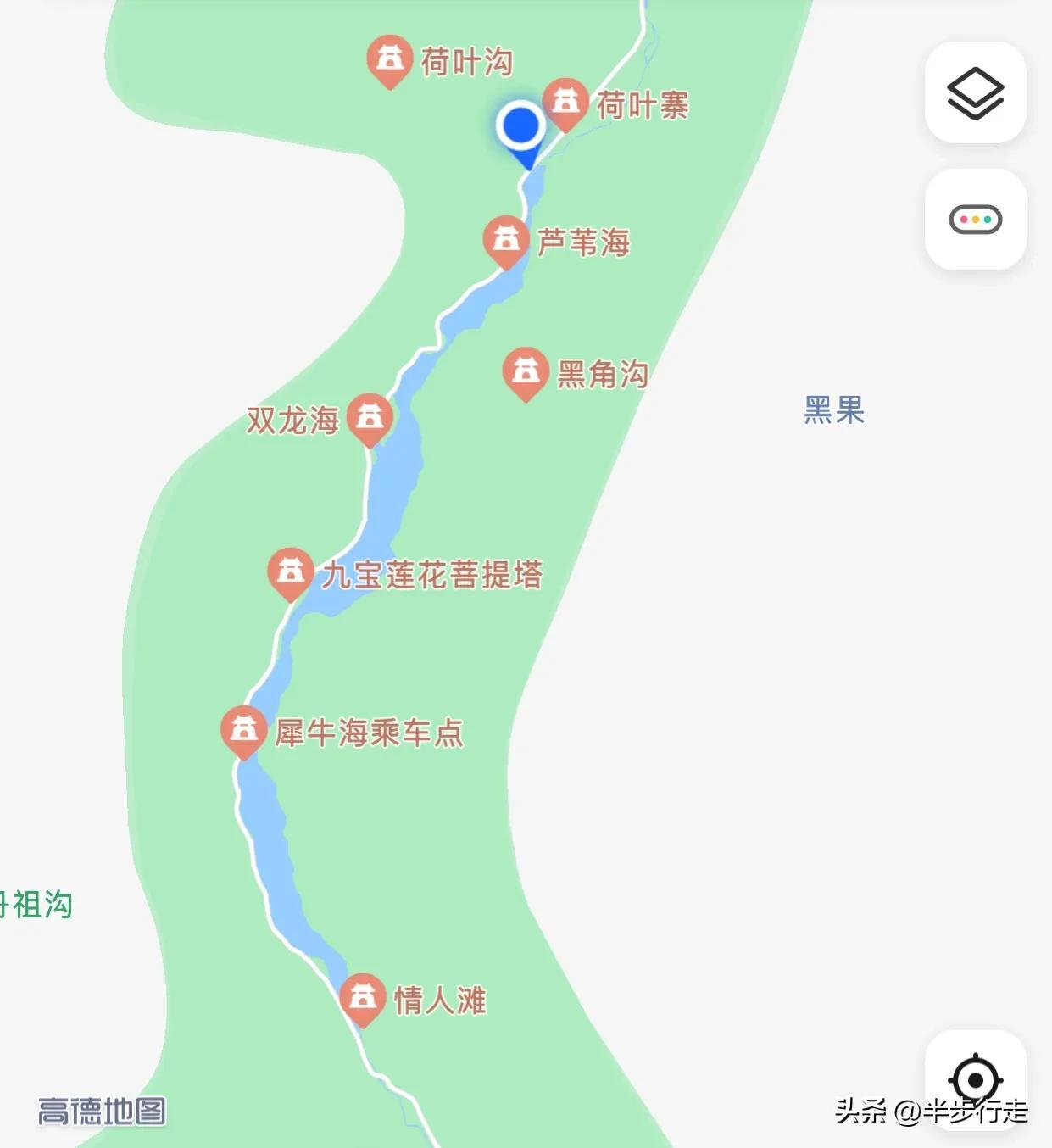 九寨沟旅游攻略（附：九寨沟景点游玩路线图） 第21张