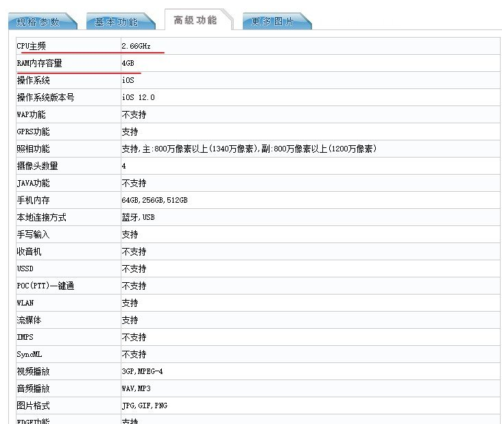 苹果11手机配置参数表（苹果iPhone 11参数大全） 第1张