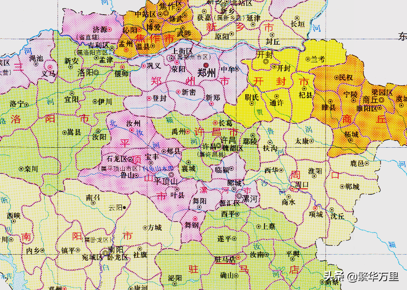 漯河是哪个省的城市 河南省漯河市下设5个区县形成的历史 第13张