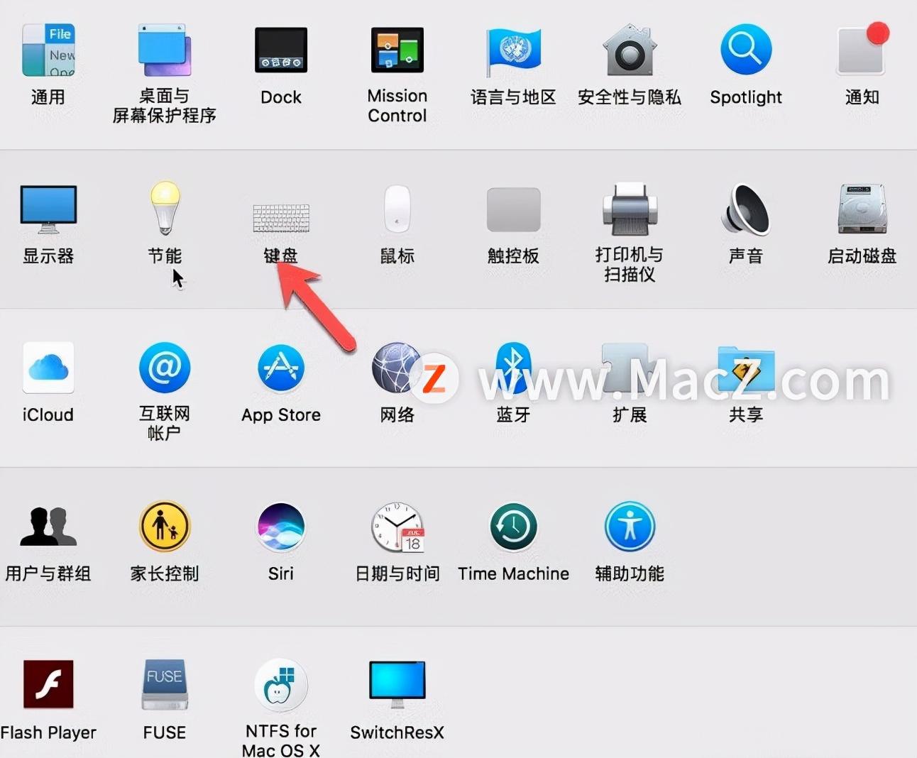 笔记本键盘灯按键开关在哪（MacBook键盘灯的开关位置） 第5张