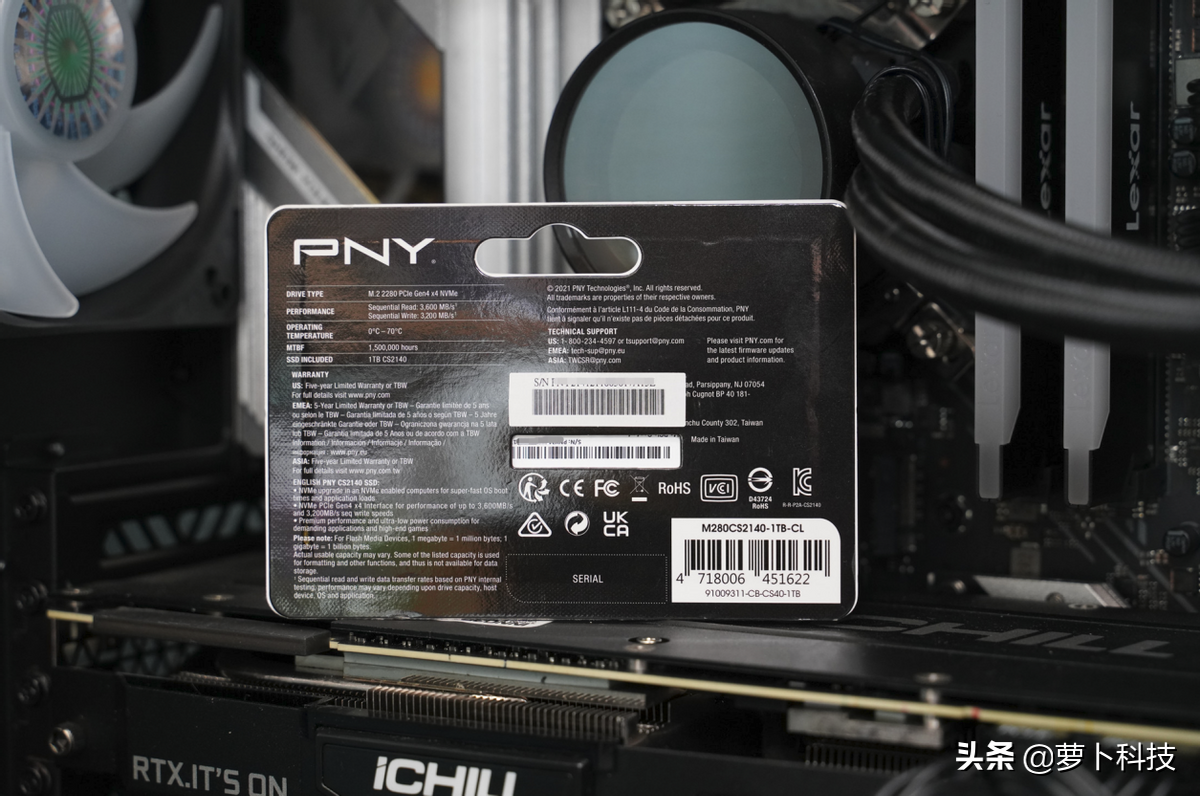 又快又稳，亲民耐用，PNY CS2140 PCIe4.0固态硬盘评测 第3张