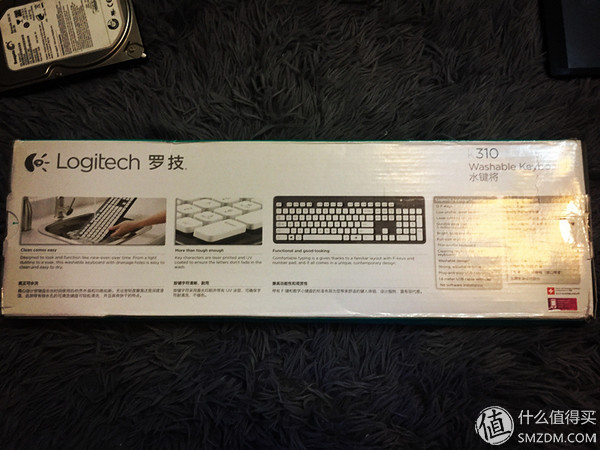 给老妈换套键盘 - Logitech 罗技 K310 可水洗复古键盘 第7张