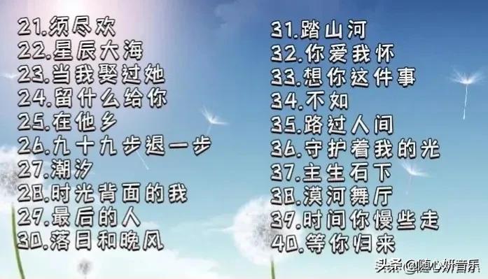 2022年40首火爆全网的热门歌曲 第3张