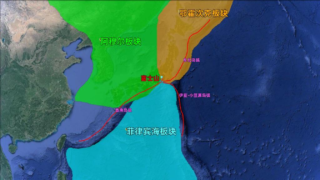 富士山在哪里？位于日本本州岛中南部 第7张