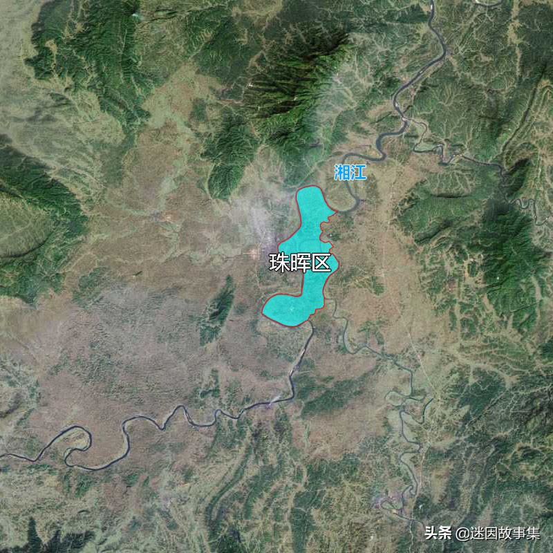 14张地形图，快速了解湖南省衡阳市的12个市辖区县市 第9张