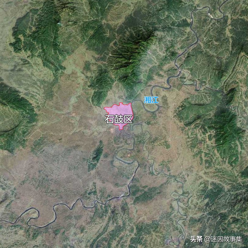 14张地形图，快速了解湖南省衡阳市的12个市辖区县市 第7张