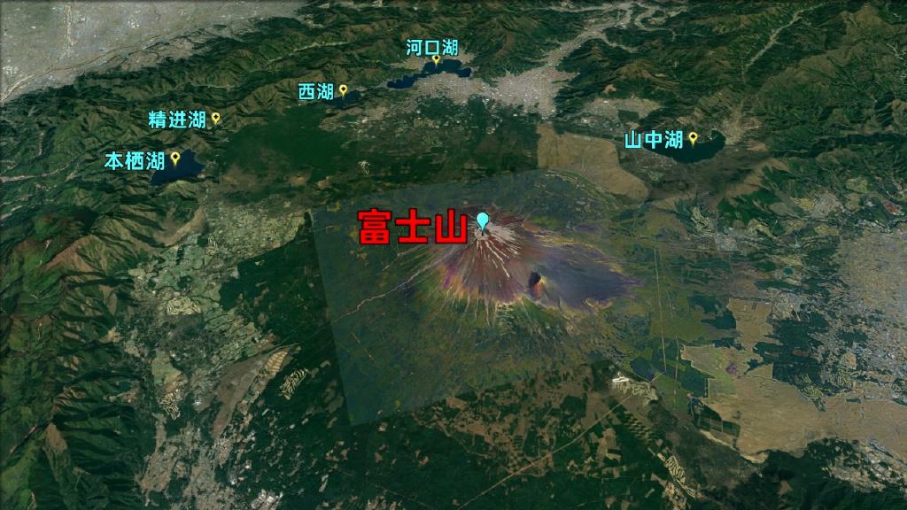 富士山在哪里？位于日本本州岛中南部 第11张